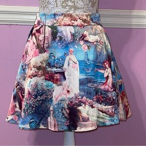 Dolls kill sugar thrillz fairycore fairy cottage renaissance fantasy skirt